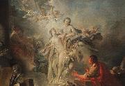 Francois Boucher Pygmalion and Galatea oil